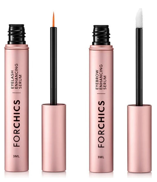 Forchics Kit Serum - Crecimiento de pestañas y cejas